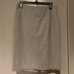 Banana Republic Grey Pencil Skirt Size 2